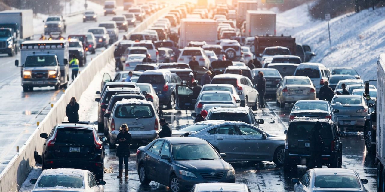 Multi Car Pileup Accidents