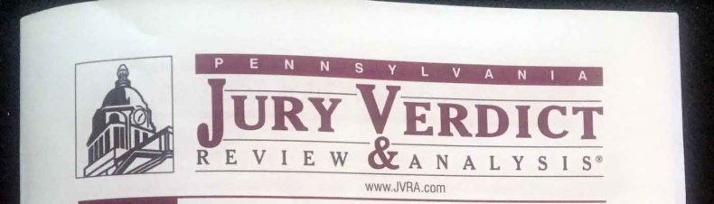 $2.3 Recovery Dram Shop – Pennsylvania Jury & Verdict Review