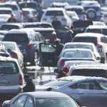 multi car pile up accident