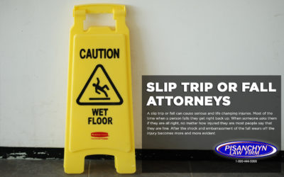 Slip, trip, or fall injury lawsuit