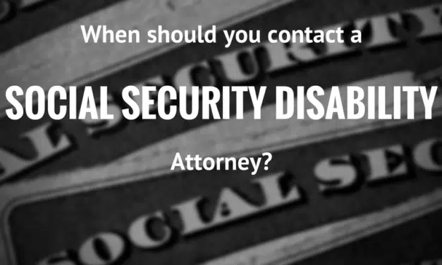 When to Talk to a Social Security Disability Lawyer