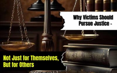 Why Victims Should Pursue Justice – Not Just for Themselves, But for Others