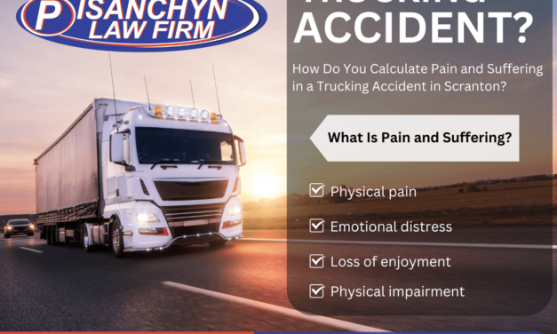 How Do You Calculate Pain and Suffering in a Trucking Accident in Scranton?