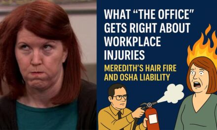 Workplace Injury in The Office: Meredith’s Hair Fire & OSHA Liability