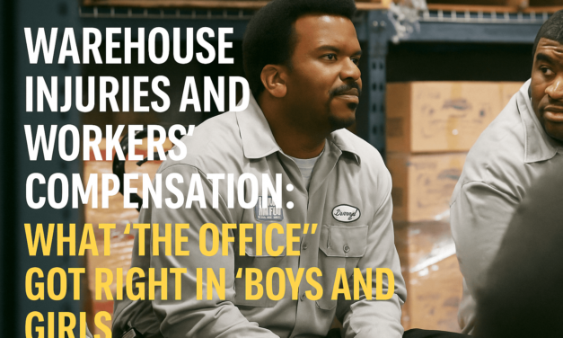 Warehouse Injury in The Office: Darryl’s Ladder Fall & Workers’ Comp Claims
