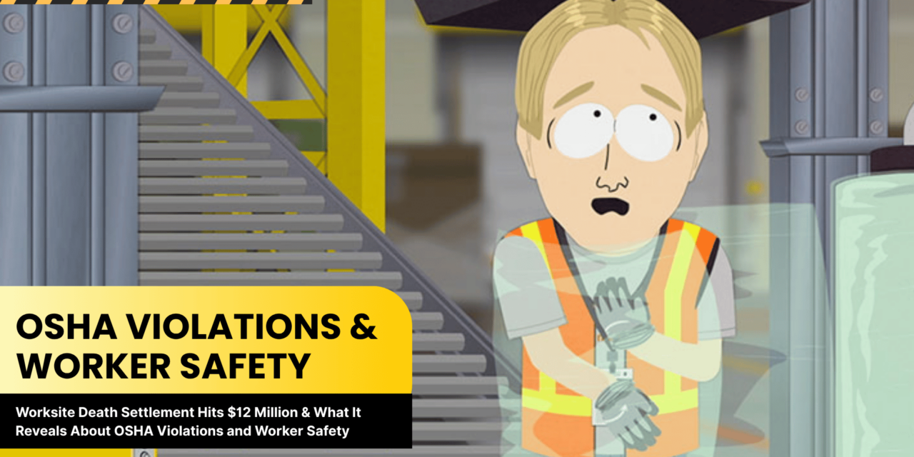 Worksite Death Settlement Hits $12 Million & What It Reveals About OSHA Violations and Worker Safety