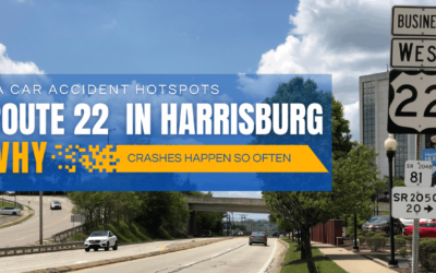Route 22 Accident Hotspots in Harrisburg and Why Crashes Happen So Often