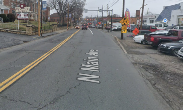 Car Accidents on Main Street in Scranton PA