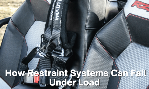 AMSAFE and SHIELD Seat Belts in UTVs: How Restraint Systems Can Fail Under Load