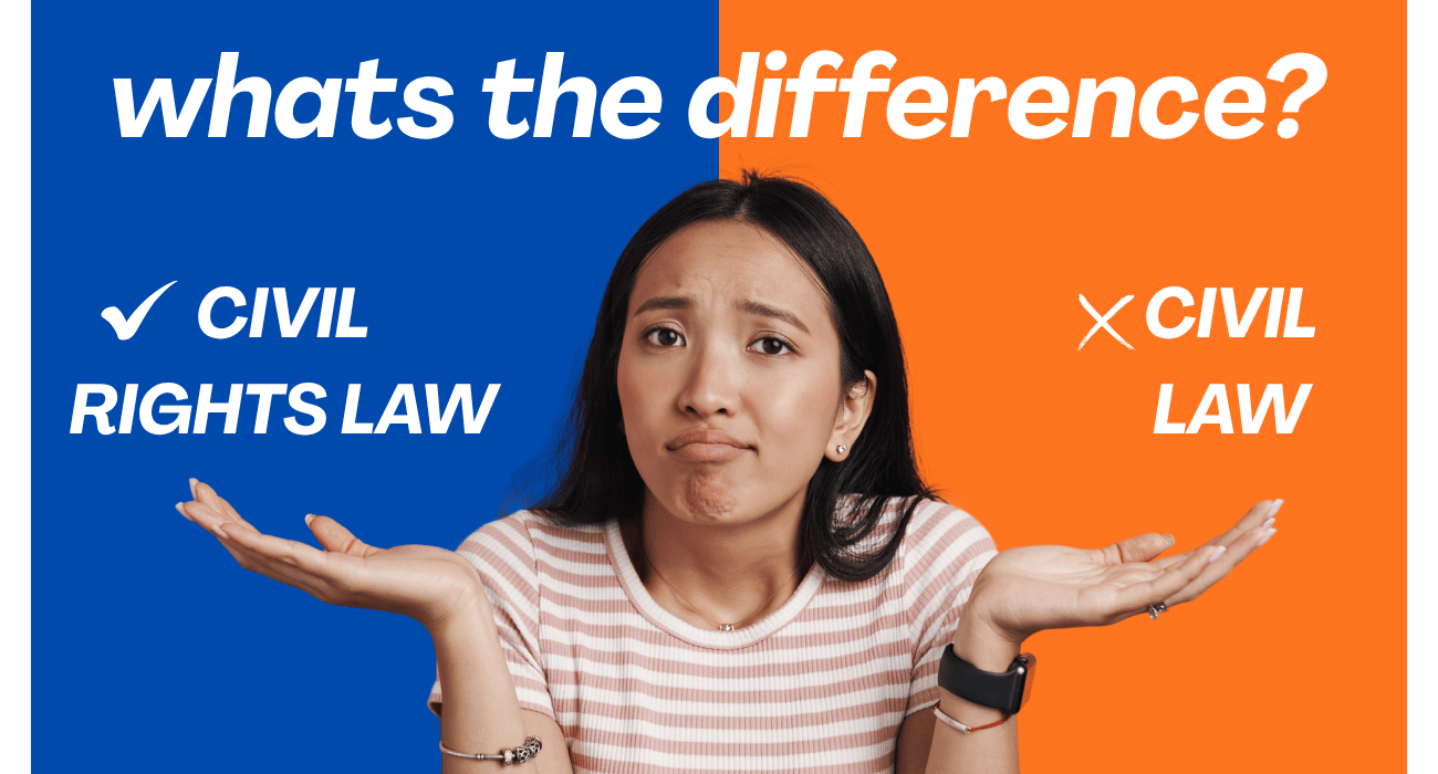 civil rights vs civil law