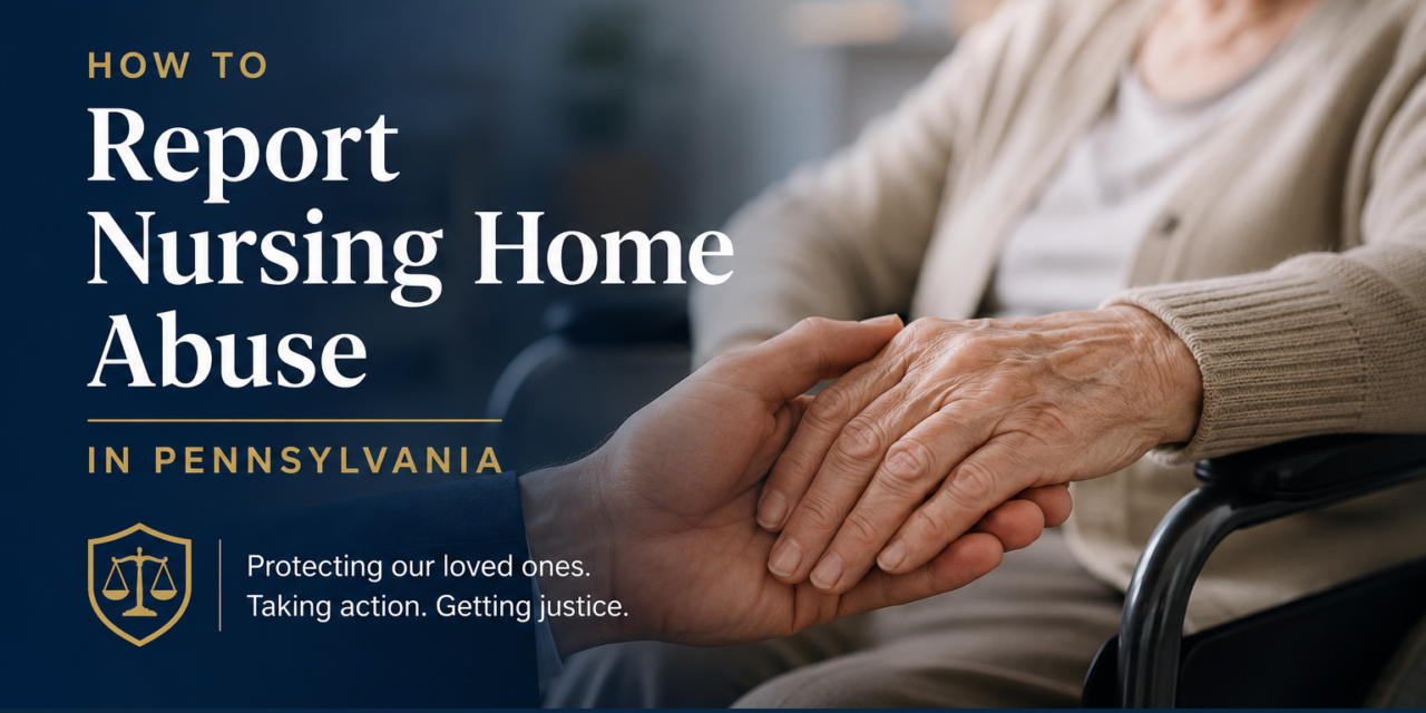 How to Report Nursing Home Abuse in Pennsylvania