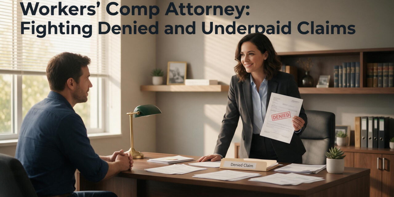 Aggressive Workers’ Comp Attorney: Fighting Denied and Underpaid Claims