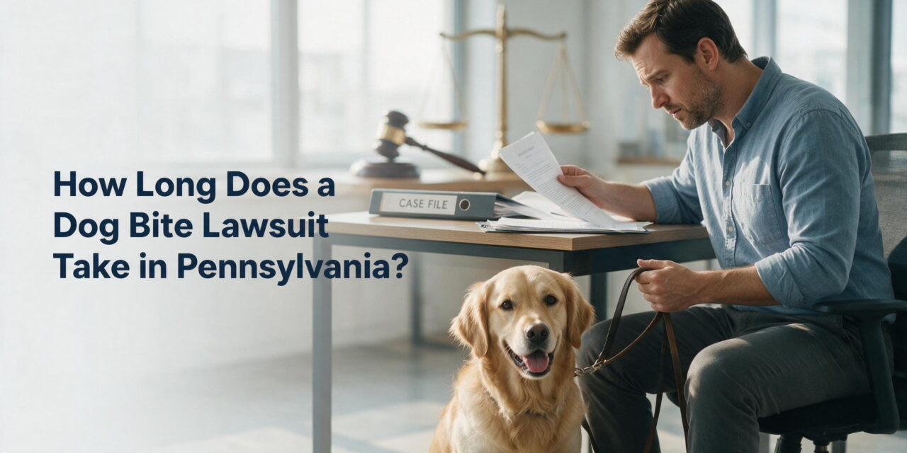 How Long Does a Dog Bite Lawsuit Take in Pennsylvania?