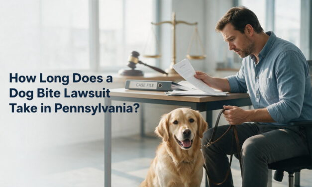 How Long Does a Dog Bite Lawsuit Take in Pennsylvania?
