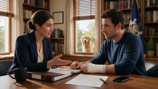 Pennsylvania Dog Bite Legal Steps Steps Involved in Suing Someone for a Dog Bite Injury in Pennsylvania